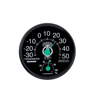 Neighborhood SRL Thermohygrometer (Schwarz)