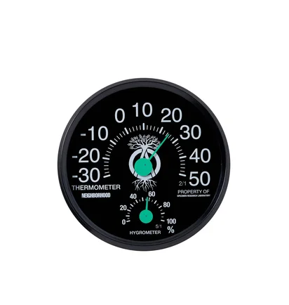 Neighborhood SRL Thermohygrometer (Schwarz)
