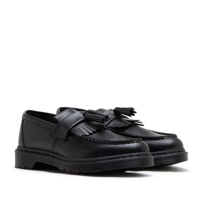 Dr. Martens Adrian Mono Leather Loafers (Schwarz)