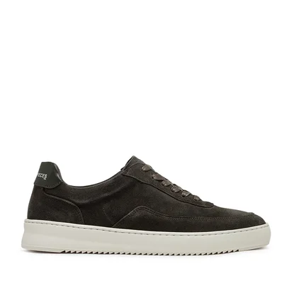 Filling Pieces Mondo Suede (Dunkelgrün / Weiß)