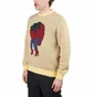 by Parra Stupid Strawberry Knitted Pullover (Gelb)