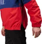 Aimé Leon Dore Nylon Quarter Zip Pullover (Rot / Blau)