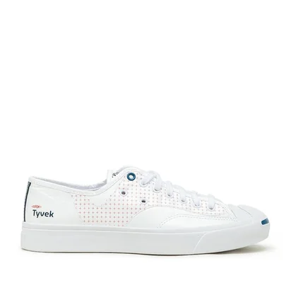 Converse x Sportility Jack Purcell Rally 'Tyvek' (Weiß / Navy)