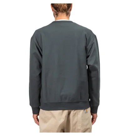Carhartt WIP American Script Sweatshirt (Dunkelgrau)