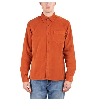 Edmmond Studios Microcord Shirt (Orange)