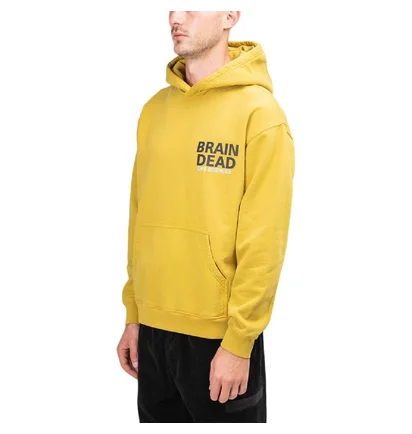 Brain Dead Break Through Hoodie (Gelb)