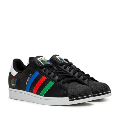 adidas Superstar (Schwarz / Multi)