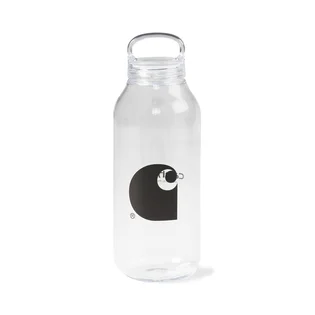 Carhartt WIP Logo Water Bottle (Transparent)
