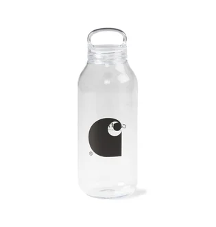 Carhartt WIP Logo Water Bottle (Transparent)