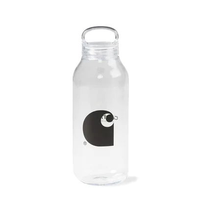 Carhartt WIP Logo Water Bottle (Transparent)