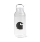 Carhartt WIP Logo Water Bottle (Transparent)