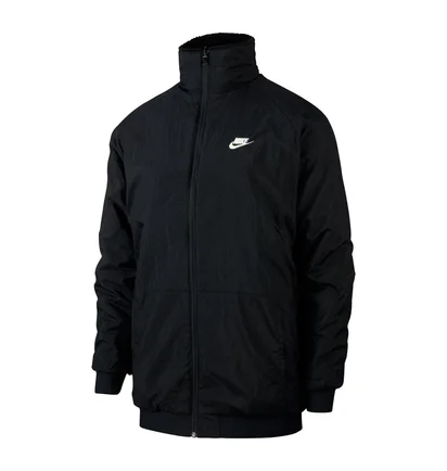 Nike NSW Reversible Fullzip Jacket (Schwarz / Weiß)