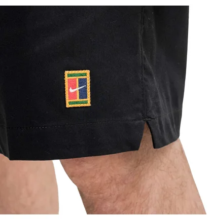 NikeCourt Tennis Shorts (Schwarz)