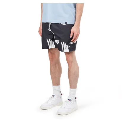 Parra Static Flight Swimshorts (Schwarz / Weiß)
