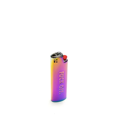 Raised by Wolves Fuck Off Lighter Case (Multi)