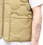Stüssy Quilted Liner Vest (Khaki)