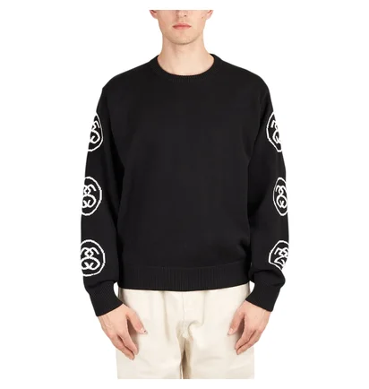 Stüssy SS-Link Sweater (Schwarz)