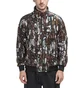 Stüssy Tree Bark Fleece Jacket (Braun / Schwarz)