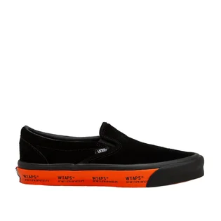 Vans Vault x WTAPS OG Classic Slip-on LX (Schwarz / Orange)
