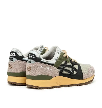 Asics x Sivas Descalzo Gel-Lyte III OG (Beige / Schwarz)