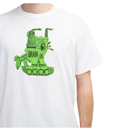 Brain Dead Media Works T-Shirt (Weiß)