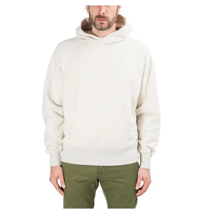 Edwin Raglan-Sleeve Hoodie (Cremefarbe)