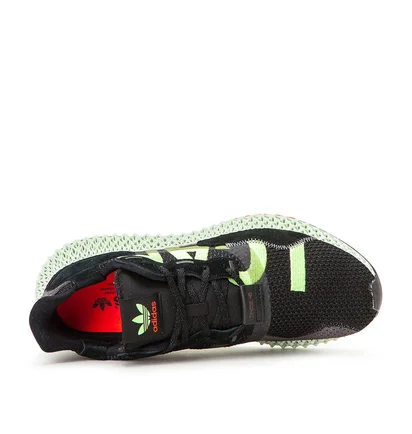adidas ZX 4000 4D 'I Want I Can' (Schwarz / Gelb / Orange)