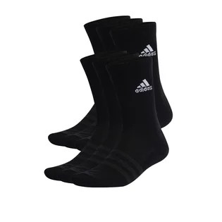 adidas Cushioned Sportswear Crew Socken 6 Pack (Schwarz)