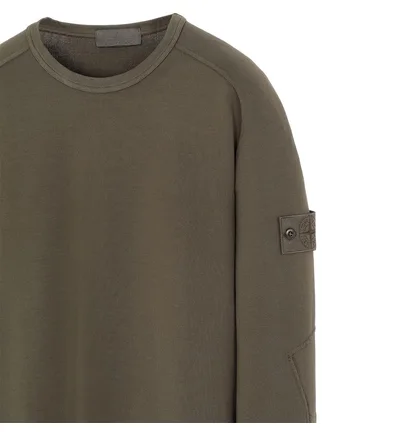 Stone Island 'Ghost Piece' Sweatshirt (Olive)