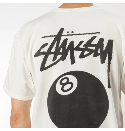 Stüssy 8 Ball Dyed Tee (Natural)