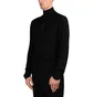 032c Seamless Turtleneck (Schwarz)