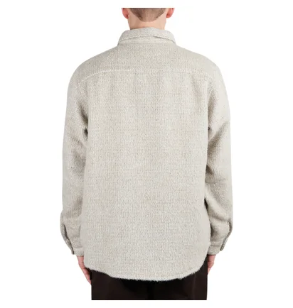 Stüssy Speckled Wool CPO Shirt (Beige)