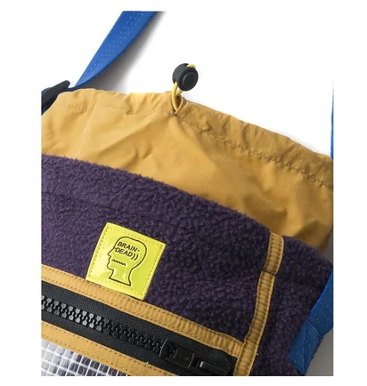 Brain Dead Rush Hour Tote Bag (Lila / Gelb / Blau)