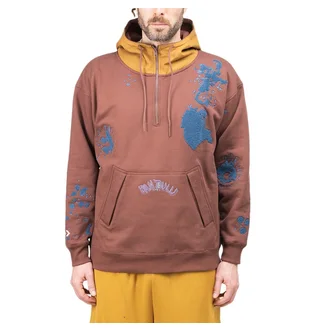 Converse x Bandulu Hoodie (Dunkelbraun)