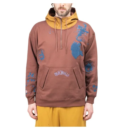 Converse x Bandulu Hoodie (Dunkelbraun)