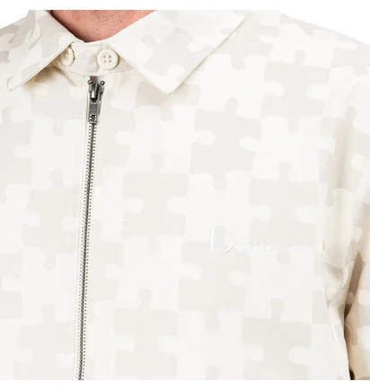 Dime Puzzle Twill Jacket (Beige)