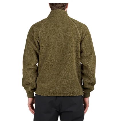 Dime Polar Fleece Sherpa Zip (Braun)