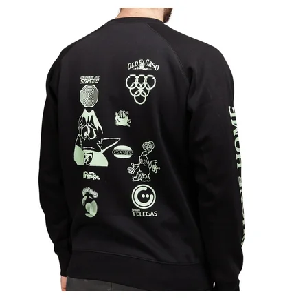 Gasius x Charhartt The Extra Gasius Crewneck (Schwarz)