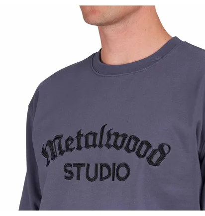 Metalwood Medieval Crewneck Sweatshirt (Grau)