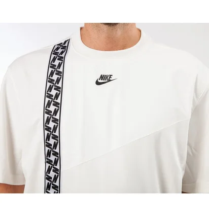 Nike Sportswear NSW Top Taped Poly T-Shirt (Beige)
