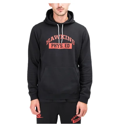 Nike x Stranger Things Club Po Hoodie (Schwarz / Rot)