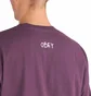 Obey Mental Hygiene Heavyweight T-Shirt (Burgunder)