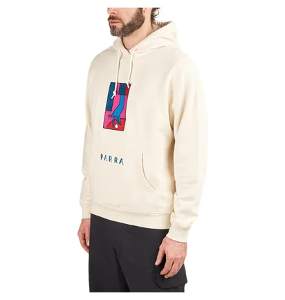 Parra Medicated Hooded Sweatshirt (Beige)