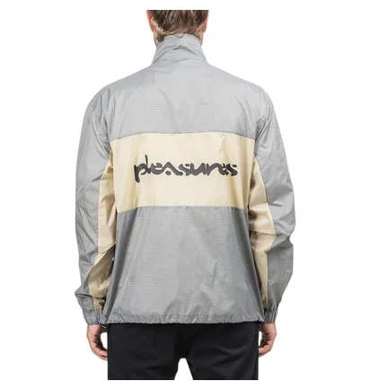 Pleasures Brick Tech Track Jacket (Grau / Beige)