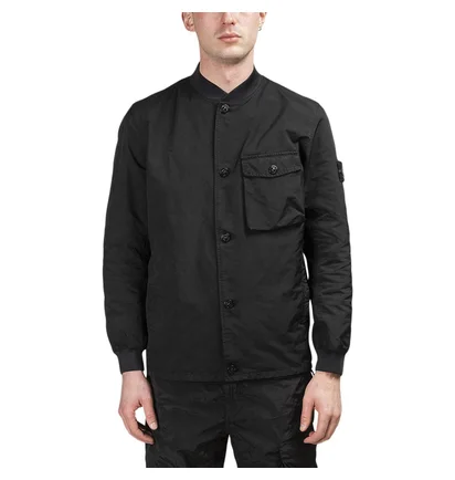 Stone Island David TC Bomber Jacket (Schwarz)