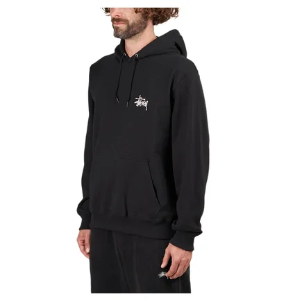 Stüssy Basic Hoodie (Schwarz)