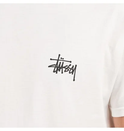 Stüssy Basic Stüssy Tee (Weiß)