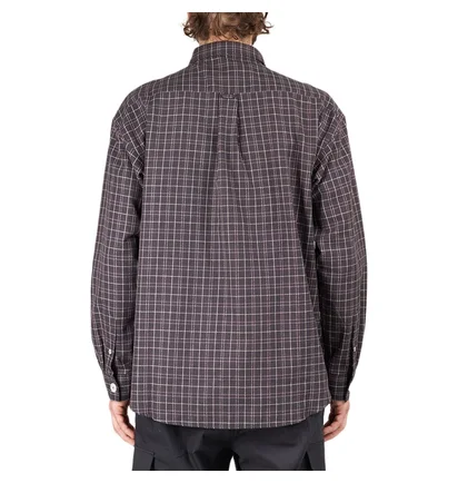 Stüssy Big Button Plaid LS Shirt (Multi)