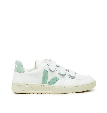 Veja WMNS V-Lock Leather (Weiß / Mint)