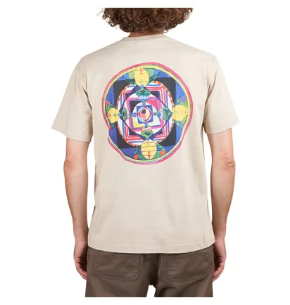 T.I.M.E. Future Time Zone SS Tee (Beige / Multi)